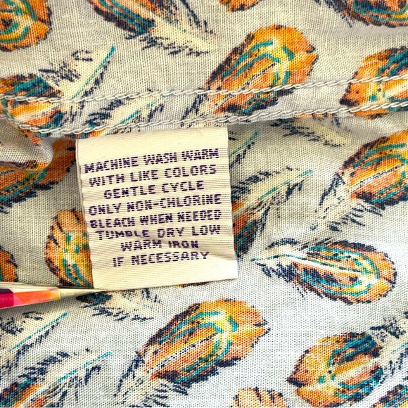 Alan Flusser Custom Tailored Casual Dress Shirt 100% Cotton; Men’s Lg; Neck 16.5 - Picture 10 of 10